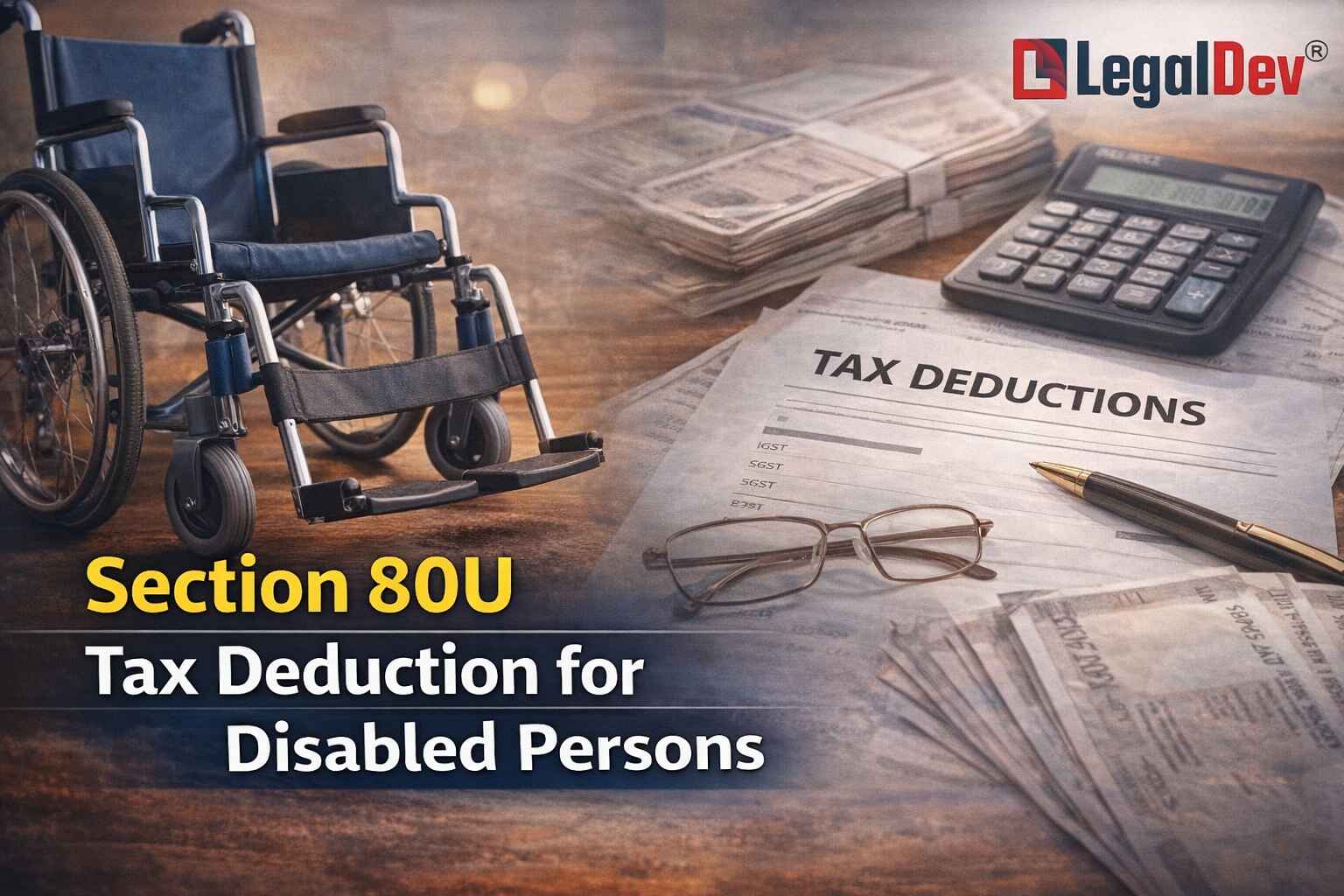 Section 80U Tax Deduction for Disabled Persons